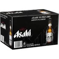 Asahi Super Dry Beer bottles 330ml case of 24