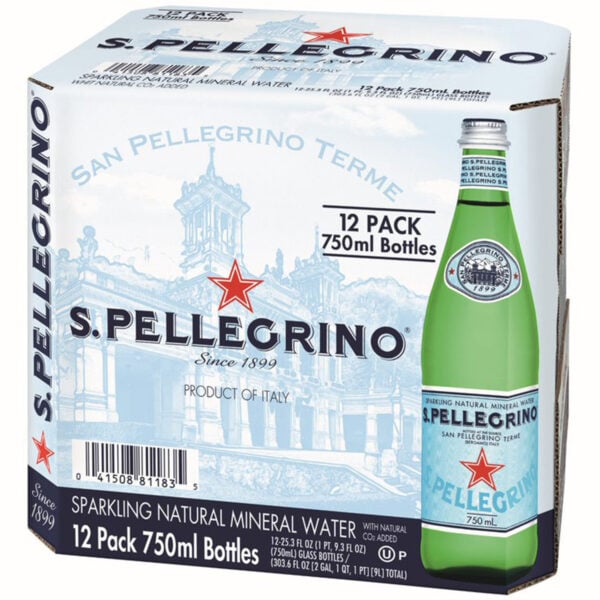 San Pellegrino Sparkling Mineral Water 750ml x12