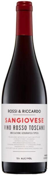 Rossi and Riccardo Sangiovese