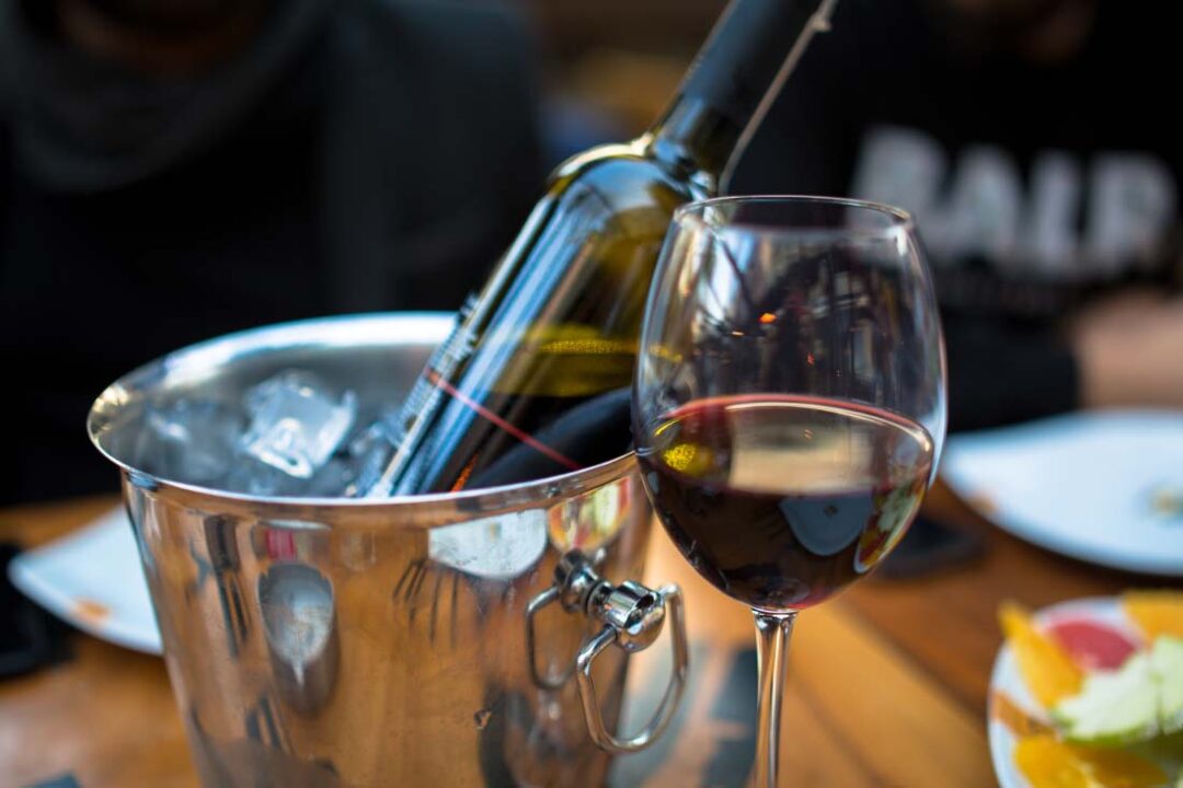 chill red wine ice bucket
