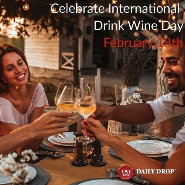 Today is ‘International Drink Wine Day’! The perfect excuse to have a glass of wine tonight. Whether you are sipping a glass of chilled Semillon Sauvignon Blanc, a beautiful salmon- pink Rosé or a silky Pinot Noir it is time to celebrate. It is also a lovely way to end the week. #DrinkWineDay #globaldrinkwineday #drinkthatwine #winenot #wine #winedays #winetime #cheers